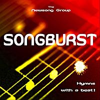 Songburst CD by The NewSong Group front cover with musical notation