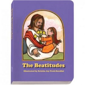 Children's board book The Beatitudes illustrated cover