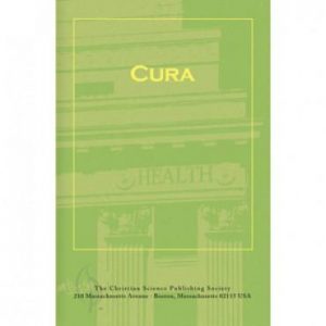 Healing pamphlet in Portuguese, green front cover