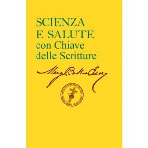 Science and Health Italian edition yellow front cover