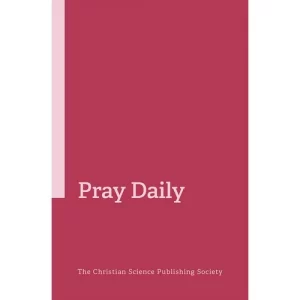pamphlet pray daily front cover in berry